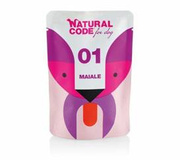Natural Code Pies Saszetka 100g 01 Wieprzowina, karma dla psa