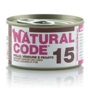 Natural Code Kot 85g Kurczak Warzywa Wątróbka Sos
