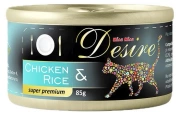 Miau Miau Desire Karma Dla Kota Kurczak Ryż 85g