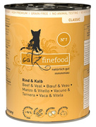 Catz Finefood Classic N07 dla Kota Wołowina Cielęcina 400g