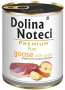 Dolina Noteci Pure Karma Monoproteinowa dla Psa Gęś Puszka 800g