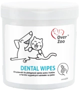 Over Zoo Dental Wipes Chusteczki do Zębów dla Psa Kota 50szt