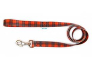 Matteo Smycz Dla Psa Prosta 25mm Szkocka Krata