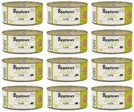 Applaws Karma dla Kota Tuńczyk Wodorosty Puszka 12x70g