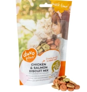 Duvo+ Biscuit Przysmak Dla Kota Łosoś Kurczak 50g