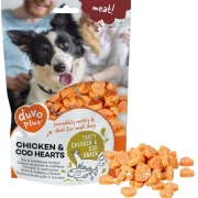 Duvo+ Hearts Przysmak Dla Psa Kurczak Dorsz 180g