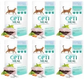 Optimeal Mokra Karma dla Kota Dorsz Galaretka 6x85g