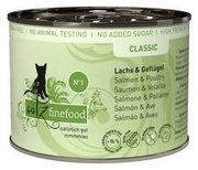 Catz Finefood Classic N05 Karma dla Kota Łosoś Drób 200g