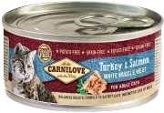 Carnilove Cat Turkey & Salmon - indyk i łosoś puszka 100g