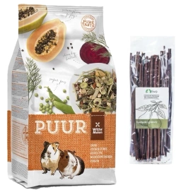 Witte Molen Karma Dla Świnki Morskiej 700g + TIVO Gałązki Gruszy 100g