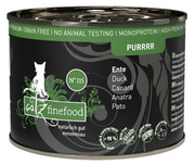 Catz Finefood Monoprotein Karma Dla Kota Kaczka 200g