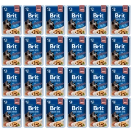 Brit Sterilised Karma Dla Kota Filet z Kurczaka 24x85g