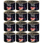 Dolina Noteci Premium Mokra Karma dla Kota Łosoś 12x185g