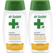 Dr Seidel Szampon dla Psa z Dziegciem i Biosiarką 2x220ml
