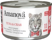 Amanova Karma dla Kota Tuńczyk Krab Galaretka 70g