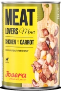 Josera Menu Chicken & Carrot Puszka 400g, karma dla psa