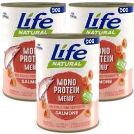 Life Dog Mokra Karma Monoproteinowa dla Psa Łosoś Puszka 3x400g