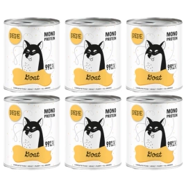 Paka Zwierzaka PEPE Mokra Karma dla Psa Koza 6x800g