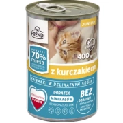Frendi Mokra Karma dla Kociąt Kurczak Puszka 400g