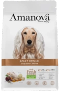 Amanova Exquisite Karma dla Psa Rasy Średnie Kurczak 12kg