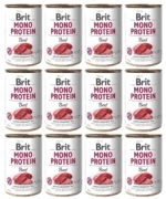 Brit Karma Monoproteinowa dla Psa Wołowina 12x400g