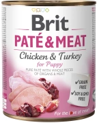 Brit Pate & Meat Dog Puppy puszka 800g