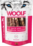 Woolf Przysmak Pies 100g Duck&Rawhide Twister