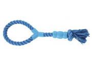 Dingo Zabawka Dla Psa Sznur Gryzak Denta 41cm Niebieski