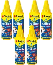 Tropical Aquacid Preparat Obniżanie pH Butelka 6x30ml
