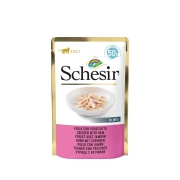 Schesir Karma dla Kota Kurczak Szynka w Galaretce 50g