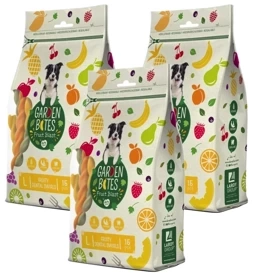 Garden Bites Fruity Dental Swirls 45szt 3x270g L