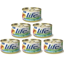 Life Cat Mokra Karma dla Kota Tuńczyk Mix Owoców 6x85g
