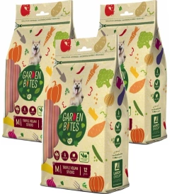 Garden Bites Przysmak Dla Psa Dental M 15cm 3x12szt