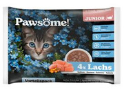 Pawsome Karma Dla Kota Junior Lachs Łosoś Saszetki 4x85g