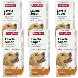 Beaphar Laveta Super Dog Witaminy Dla Psa Na Sierść 6x50ml