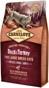 Carnilove Cat Karma Dla Kota Rasy Duże Kaczka Indyk 2kg