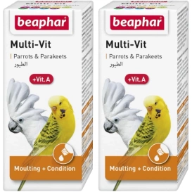 Beaphar Multi-Vit Witaminy dla Papug 2x20ml