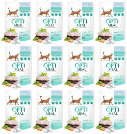 Optimeal Mokra Karma dla Kota Dorsz Galaretka 12x85g