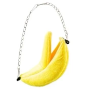 Duvo+ Hamak Domek dla Chomika Myszy Banan 20x6x6cm