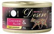 Miau Miau Desire Karma Dla Kociąt Kurczak Aloes 85g