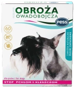Pess Obroża Ochronna na Kleszcze dla Psa Zapachowa 60cm
