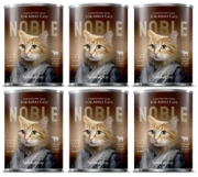 NOBLE Mokra Karma dla Kota Wołowina w Sosie 6x415g