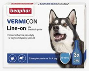 Beaphar Vermicon Dog "M" 3 szt 3 ml