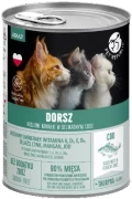 Pet Republic Mokra Karma dla Kota Dorsz Puszka 400g