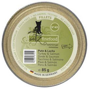 Catz Finefood Karma Dla Kota Indyk Łosoś Tacka 85g