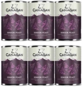 Canagan Mokra Karma dla Psa Seniora Puszka 6x400g Drób