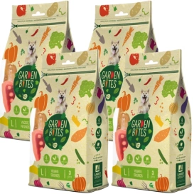 Garden Bites Veggie Friends Large Pounch L Warzywa do Zębów 4x270g