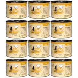 Catz Finefood Karma Dla Kota Kaczka Kangur 12x190g