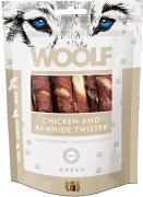 Woolf Przysmak Pies Chicken Rawhide Twister 100g