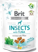 Brit Crunchy Snack Insects with Tuna 200g, przysmak dla psów z tuńczykiem